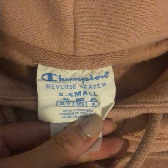 Champion Reverse Weave Cropped Hoodie - Picture 3 of 3